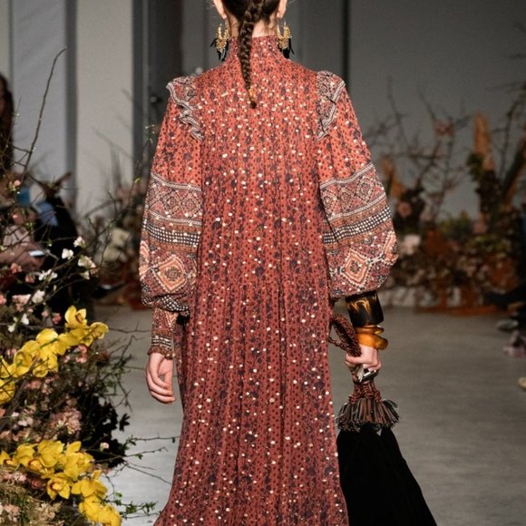 Ulla Johnson Constantine Floral-Print Silk-Blend Maxi Dress - Picture 6 of 6